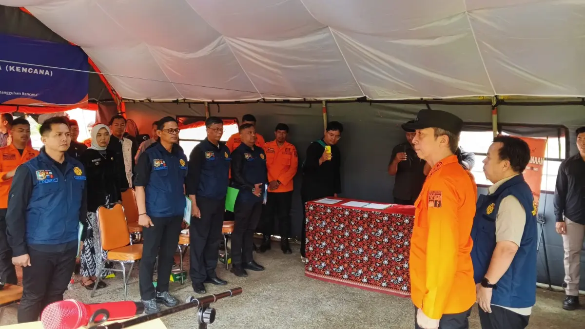 Deklarasi Kecamatan Tangguh Bencana di Kantor BPBD Kota Bogor. Foto: Fikri/Radar Bogor