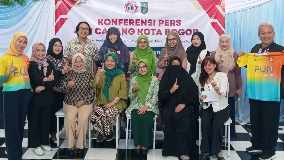 IDI Kota Bogor memaparkan agenda tiga agenda besar dalam konferensi pers Kamis, 30 April 2026. (Fikri/Radar Bogor)