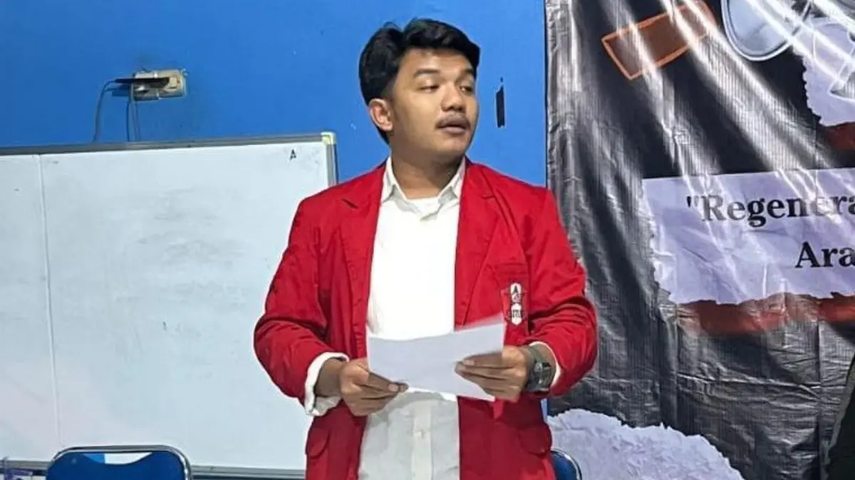 Ketua terpilih GMNI Cabang Bogor, Muhammad Alwan Ramadhana.(Dok. GMNI)