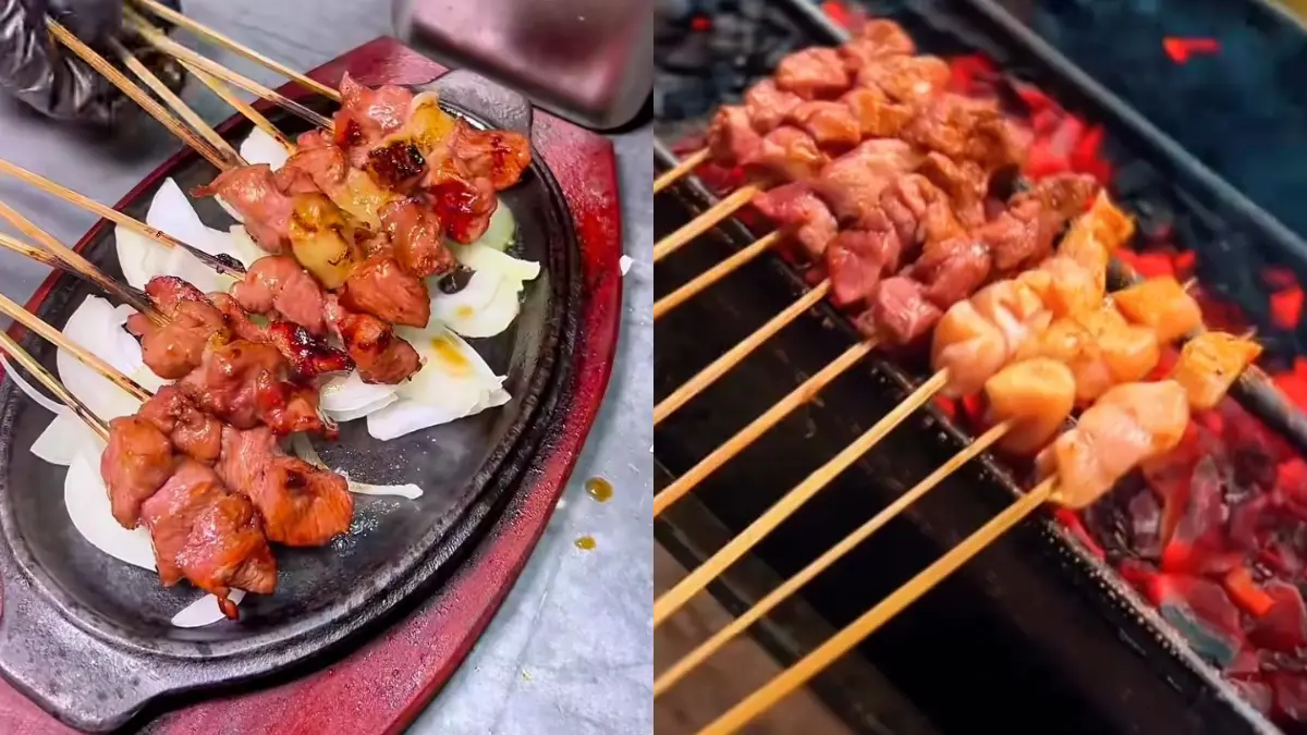 Sate kambing 