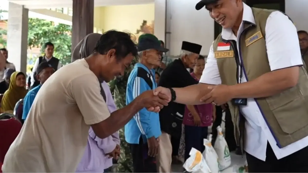 Ilustrasi penyaluran bansos untuk KPM. (YouTube/@TVBULOG)