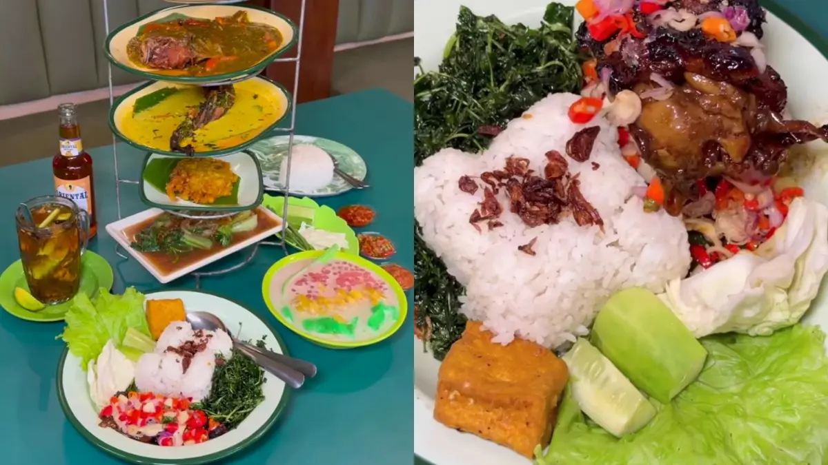 Sambal Ayang Bebeb hadirkan sajian khas Sunda yang sangat autentik di Bogor. (Foto: Instagram @cemalcemilbogor)
