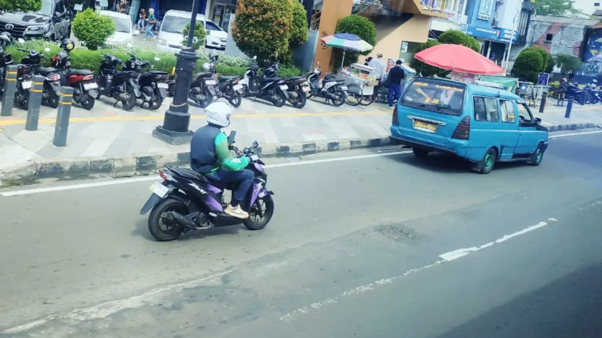 Jalan Raya Margonda menjadi salah satu lokasi rawan kecelakaan di Depok. (Fajar/Radar Bogor)