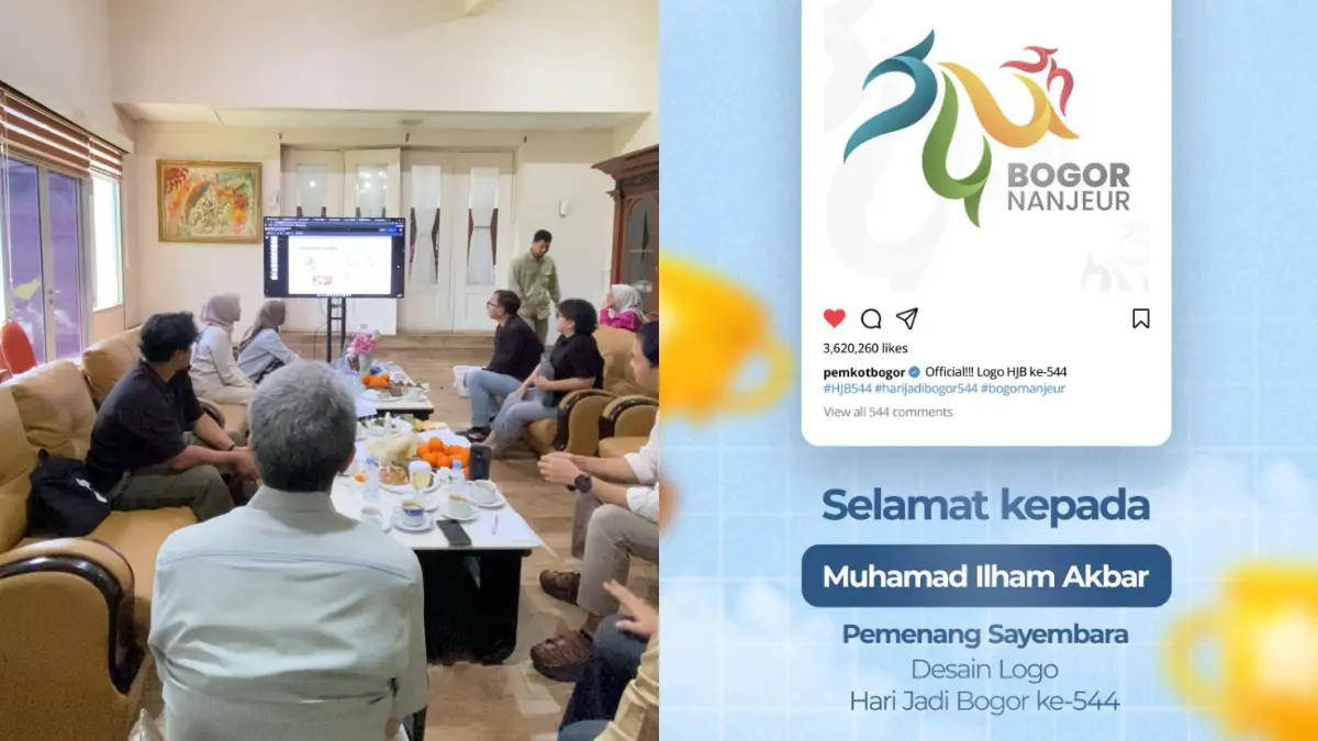Pemerintah Kota Bogor telah mengumumkan pemenang sayembara desain logo HJB ke-544. (Dok. Pemkot Bogor)