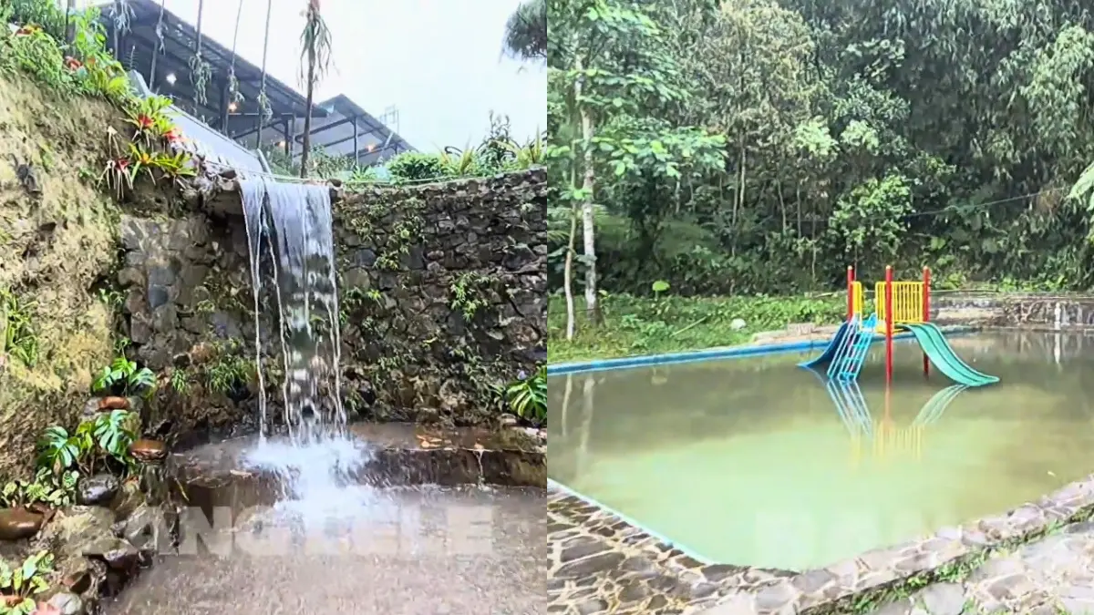 Kolam Teblongan Pamijahan Bogor (Foto: Tangkapan Layar YouTube Bang Lele)