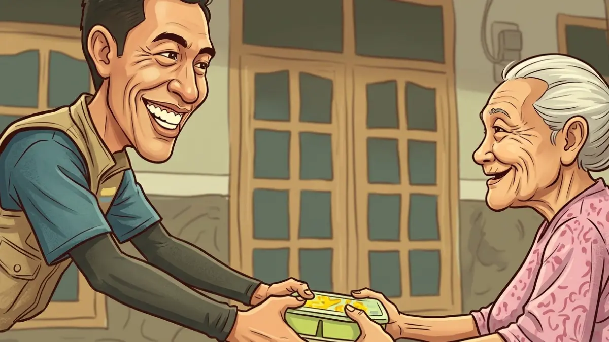 Pemerintah terus menyalurkan Bansos kepada warga miskin.