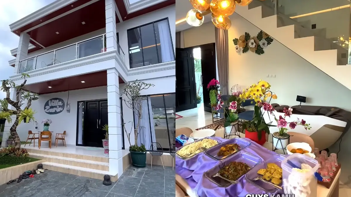 Villa Zarin Puncak Bogor. (Foto: YouTube Friska Yeni)