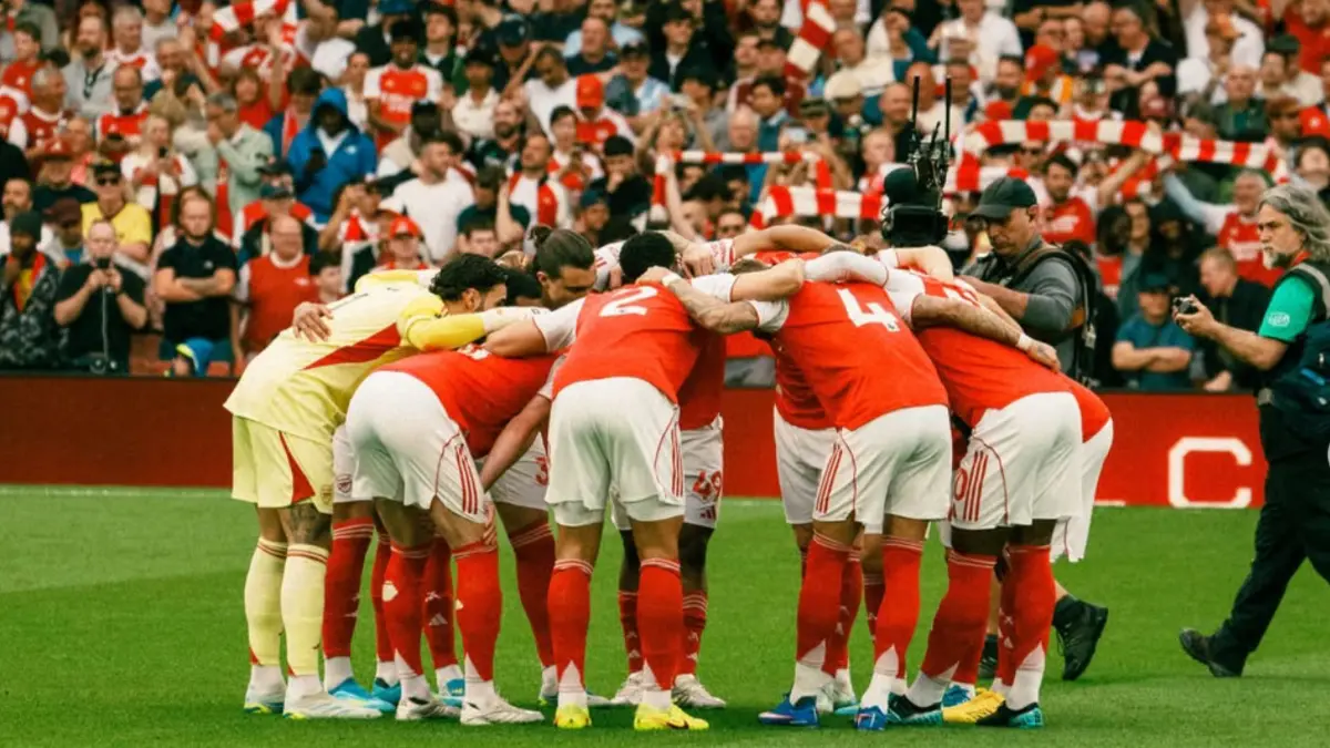 Arsenal tinggal tunggu kekalahan Manchester City untuk juara Liga Inggris. Foto: Instagram Arsenal