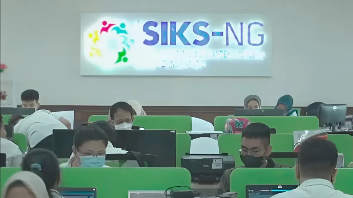 Ilustrasi pengecekan data di SIKS-NG. (Foto: Youtube Kemensos RI)