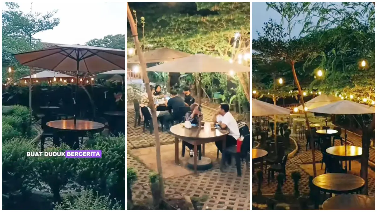 Suasana Limus Coffee saat di malam hari yang nyaman. (Foto: Instagram @limus_coffeebogor)