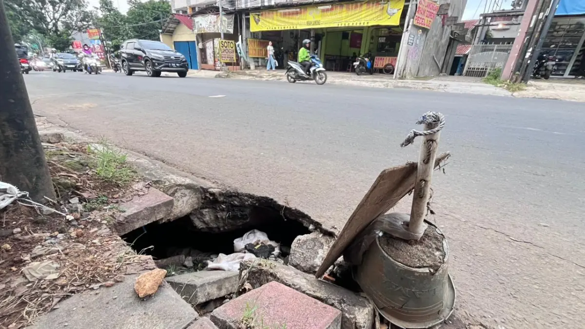 Bekas galian yang ada di Kota Bogor. Foto: Dzikry/Radar Bogor
