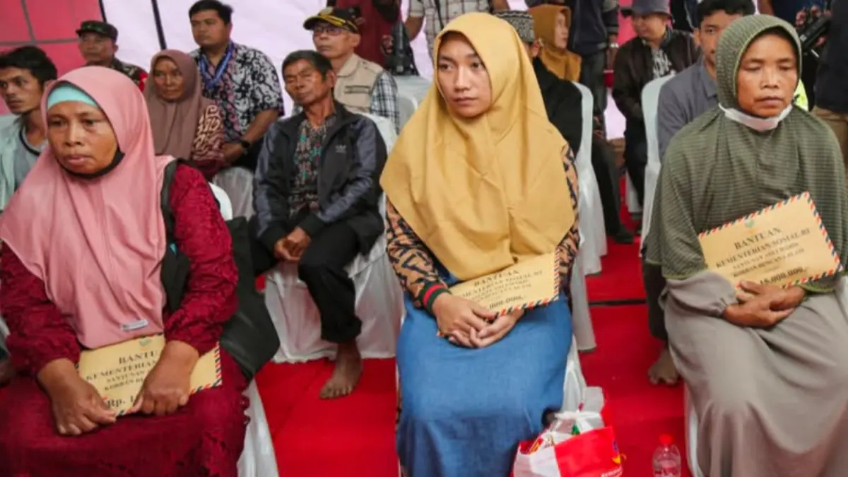 Ilustrasi KPM bansos penerima bantuan tahap 2. (Foto: Instagram @linjamsosoke)