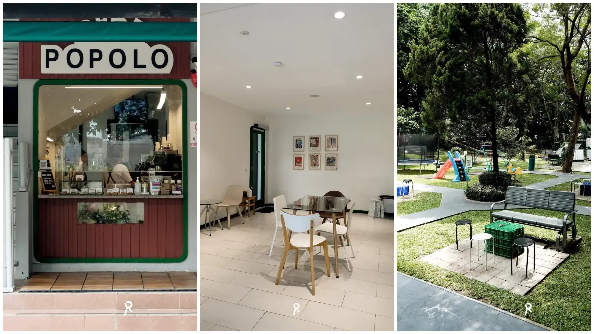 Suasana Popolo Mini di kawasan Villa Duta Bogor dengan konsep outdoor yang asri dan nyaman. (Foto: Instagram @yourecommates)