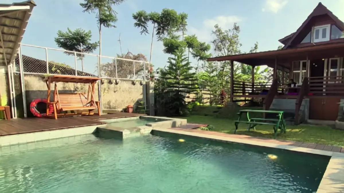 BEBAS GANJIL GENAP: Escape Pan di kawasan Ciawi jadi salah satu rekomendasi staycation di kawasan Bogor.