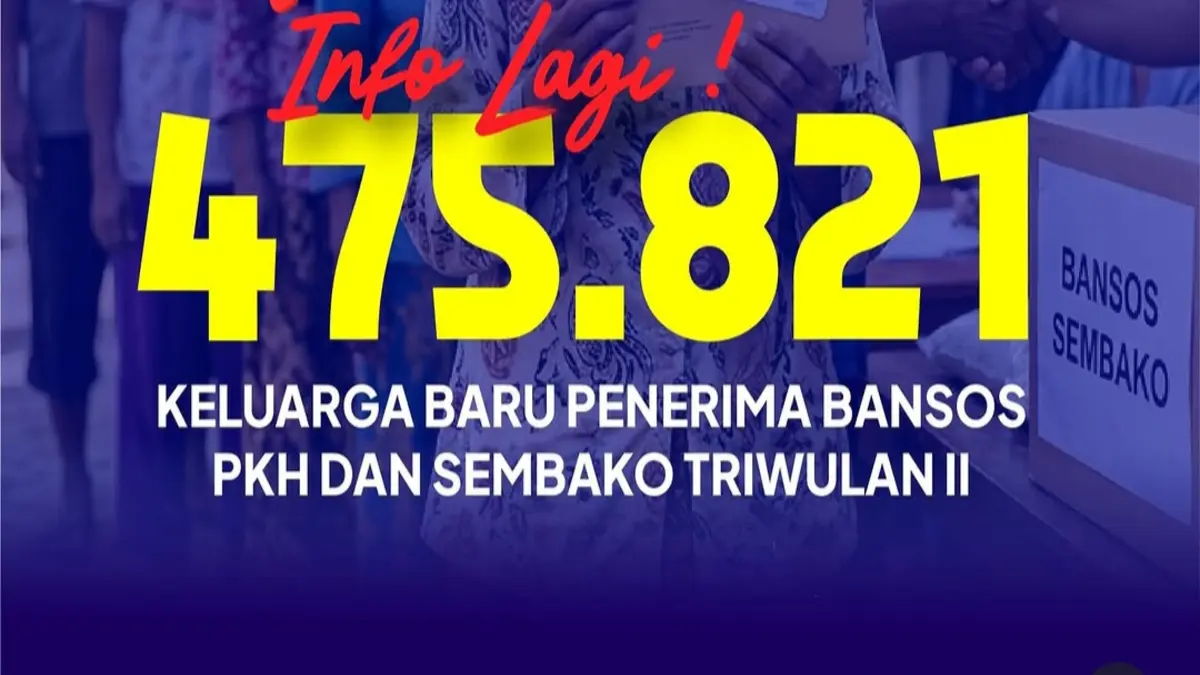 Ilustrasi KPM bansos tahap 2. (Foto: Instagram @pusdatinkesos)