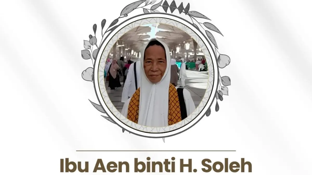 Jamaah haji asal Jonggol Bogor yang meninggal saat menjalankan ibadah. Foto: IST