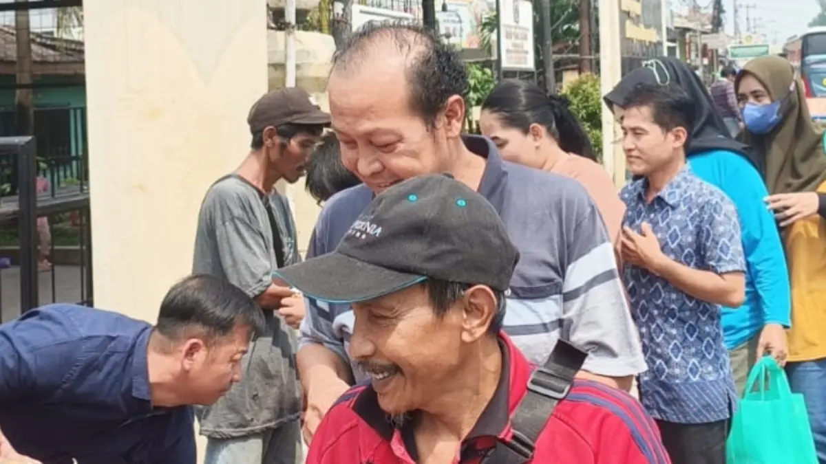 Jumat Berkah di Polsek Citeureup Bogor. Foto: Polsek Citeureup