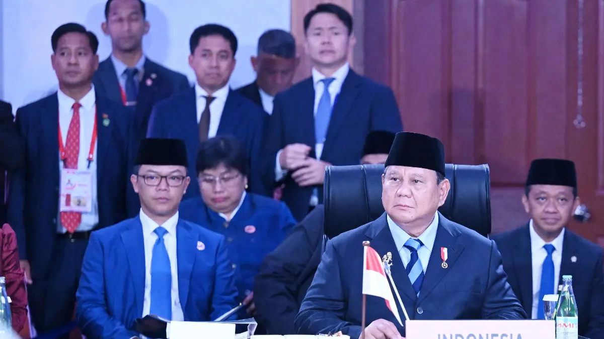 Presiden RI Prabowo Subianto hadir dalam sesi pleno Konferensi Tingkat Tinggi (KTT) ke-48 ASEAN di Cebu, Filipina, Jumat, 8 Mei 2026. (Dok. Bakom RI)