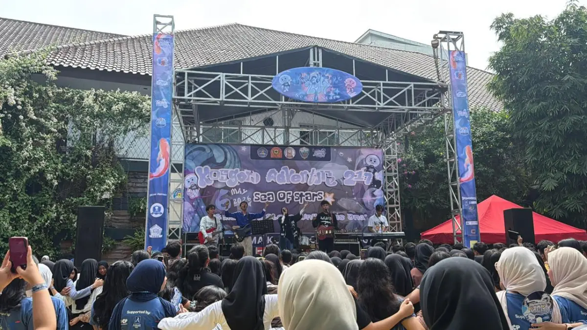 SMA Kosgoro Kota Bogor menggelar Intip Kosgoro dan Panggung Aksi Sound of the Sea dalam Koventure 217. Foto: SMA Kosgoro