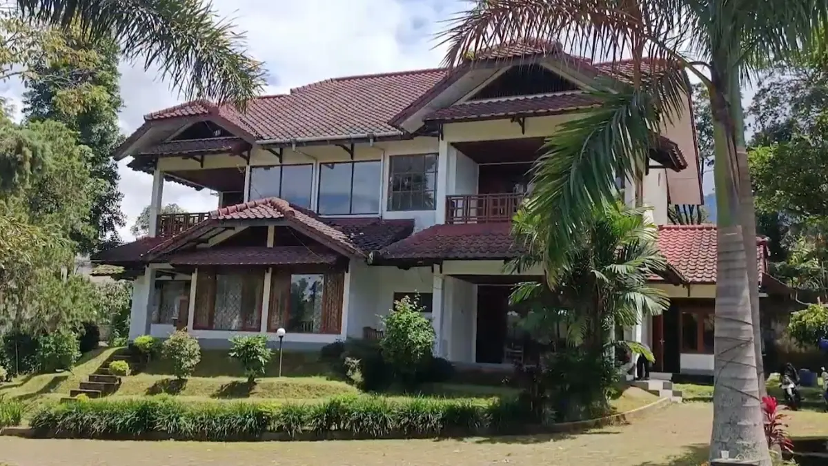 Villa Darussalam Cisarua Bogor. (Foto: YouTube Villa Cisarua Puncak) 