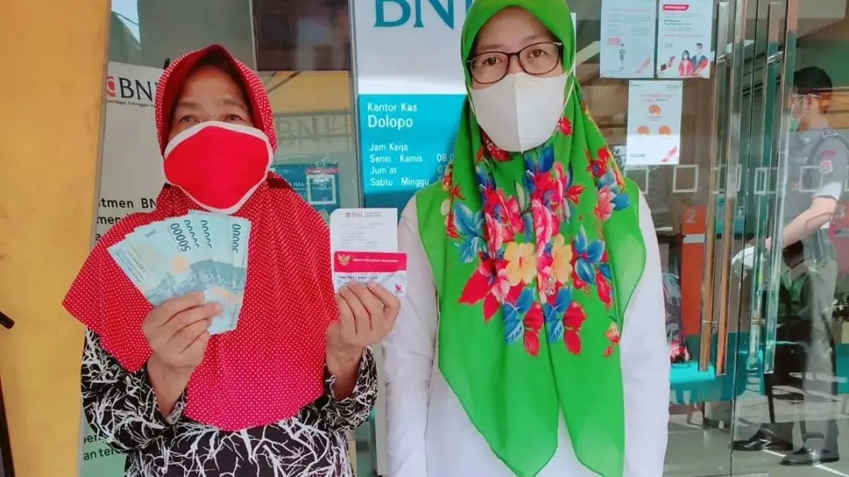 Ilustrasi pencairan bansos tahap 2. (Foto: Instagram @pkhkabmadiun)