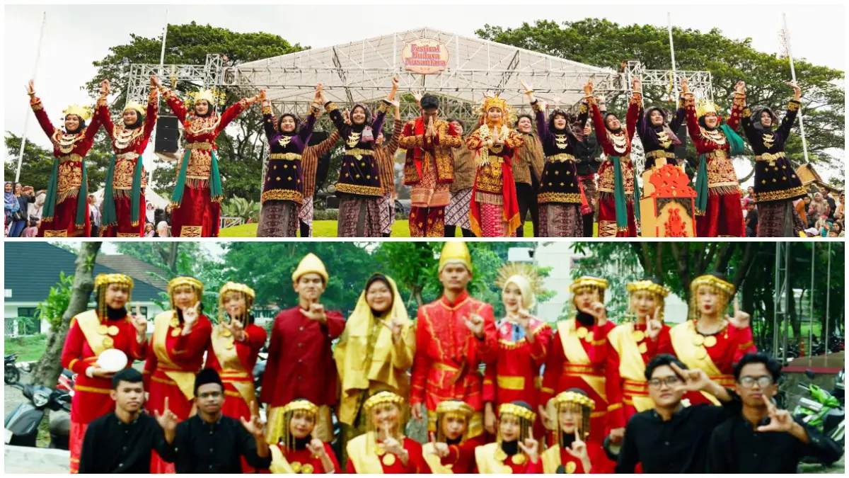 Salah satu budaya yang turut ditampilkan di Festival Budaya Nusantara adalah kebudayaan Jambi dengan konsep bertajuk Serambi Jambi.