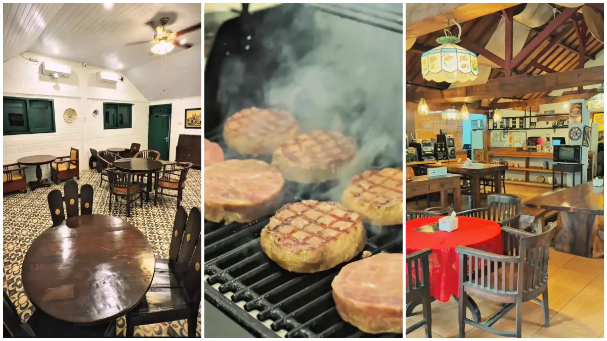 Suasana Home Steak x Oemah Kopi dengan nuansa ala Jogja. (Foto : Instagram @homesteakind)