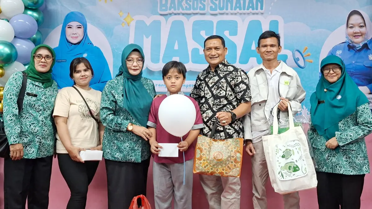 Bakti sosial sunatan massal digelar TP PKK Kabupaten Bogor dan RSUD Bakti Pajajaran, Cibinong, Sabtu, 9 Mei 2026. (Dok. Diskominfo Kabupaten Bogor)