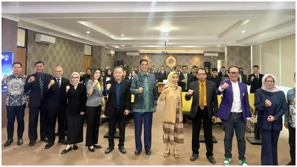 Para peserta bersama tenaga pengajar PKPA Angkatan VII di Sekolah Pascasarjana Unpak Bogor. (Dok panitia for Radar Bogor)