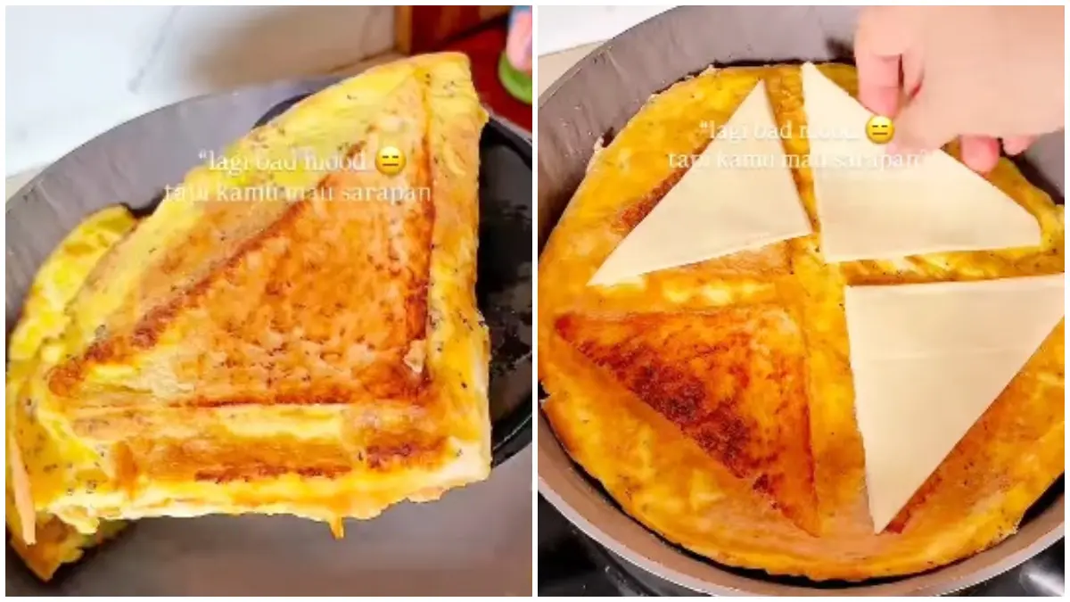 Tampil Sandwich telur resep dari Instagram @rimadhaniarp. (Foto :&nbsp;Instagram @rimadhaniarp)