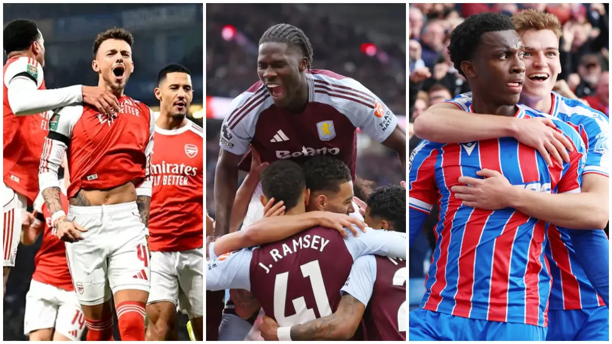 TIga klub Liga Inggris Arsenal, Aston Villa, dan Crystal Palace menguasai kompetisi Eropa.