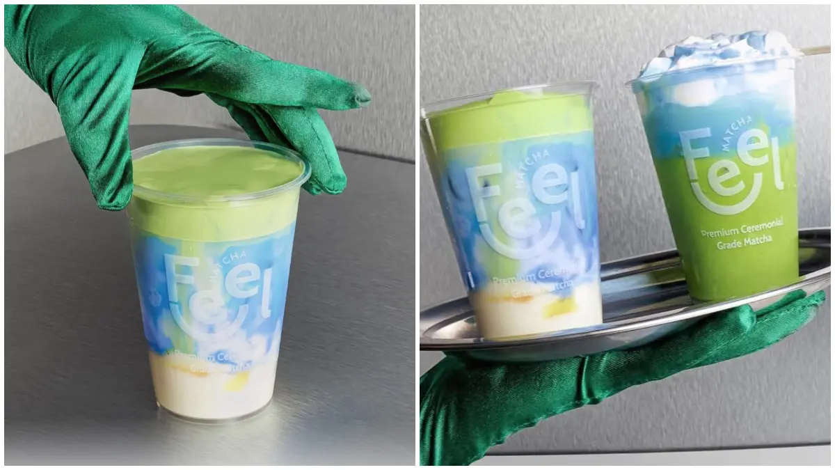 Unggahan resmi kolaborasi Feel Matcha dengan Nurra Datau. (Foto: Instagram @feelmatcha)