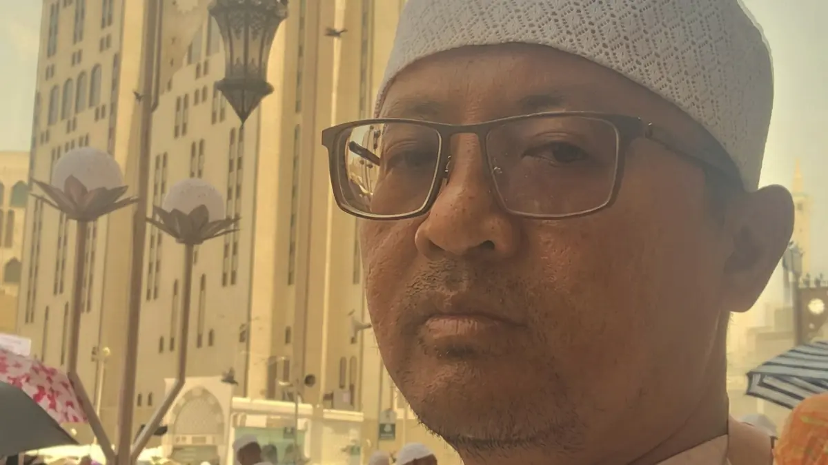 Ketua Yayasan Darul Ulum Parung sekaligus Pengurus Inti FK KBIHU Kabupaten Bogor, Ikbal Farisi atau yang akrab disapa Bang Boy.