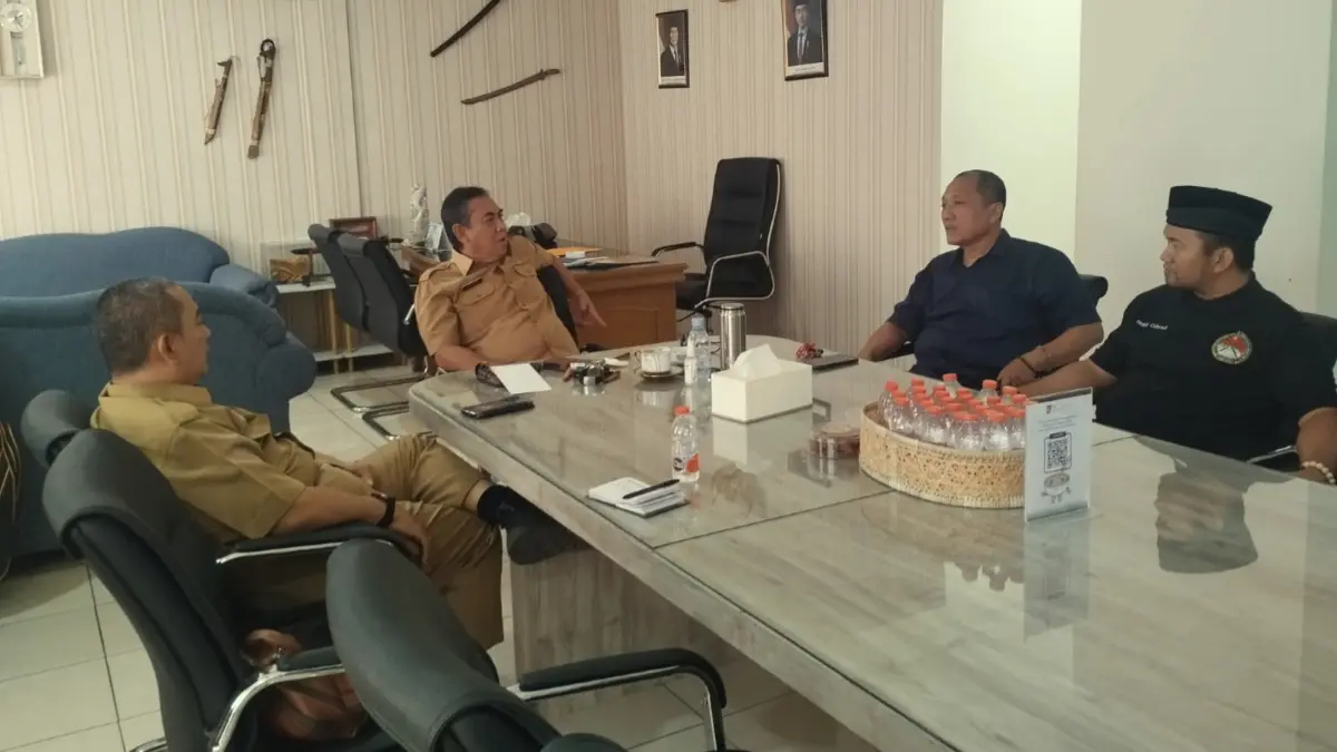 Rapat koordinasi antara Dinas Pariwisata dan Kebudayaan Kota Bogor bersama Pelestari GPSN, Senin 11 Mei 2026.