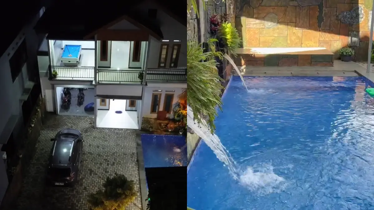 Villa Yudistira di Bogor. (Foto: YouTube Haviz Amrizal)