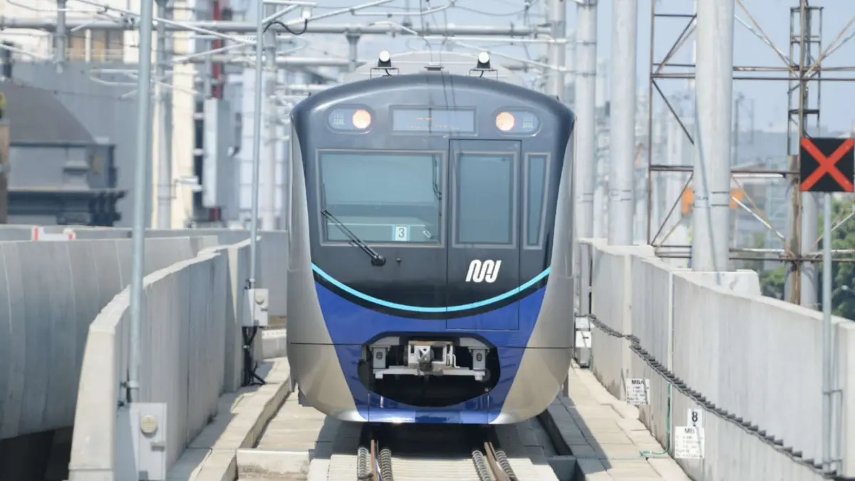 MRT Jakarta. Foto: Laman Jakarta Smart City