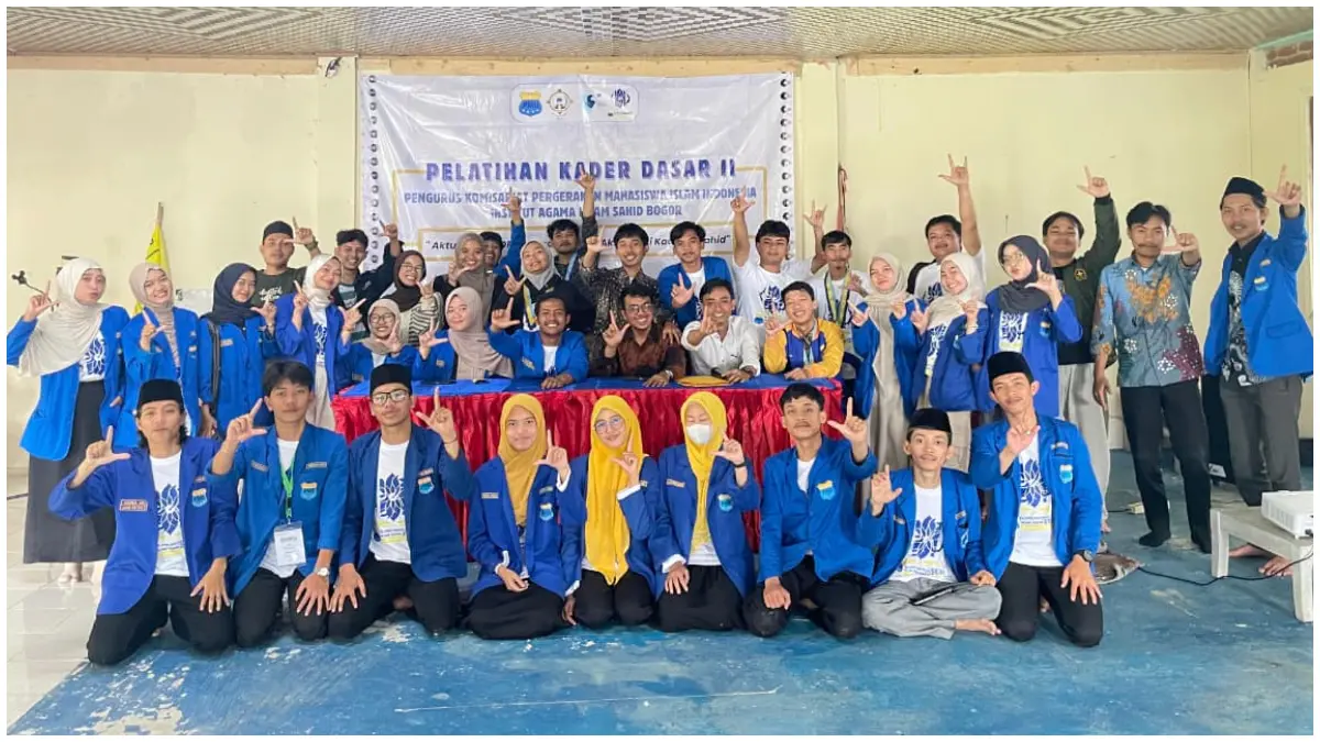 Pelatihan Kader Dasar (PKD) PMII Komisariat INAIS di Vila Ciparay.