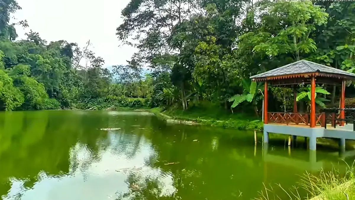 Situ Arja Cirendang Kuningan. (Foto: YouTube Lebakherang Tv)
