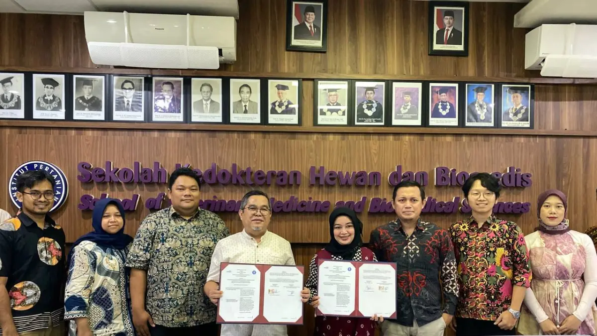 SKHB IPB University resmi jalin kerjasama dengan Vetopet Animal Clinic