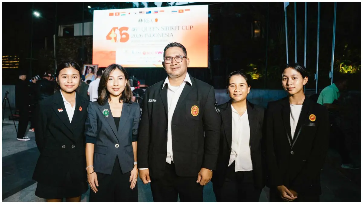 Pembukaan The 46th Queen Sirikit Cup 2026, di Sentul Highlands Golf Club Bogor.