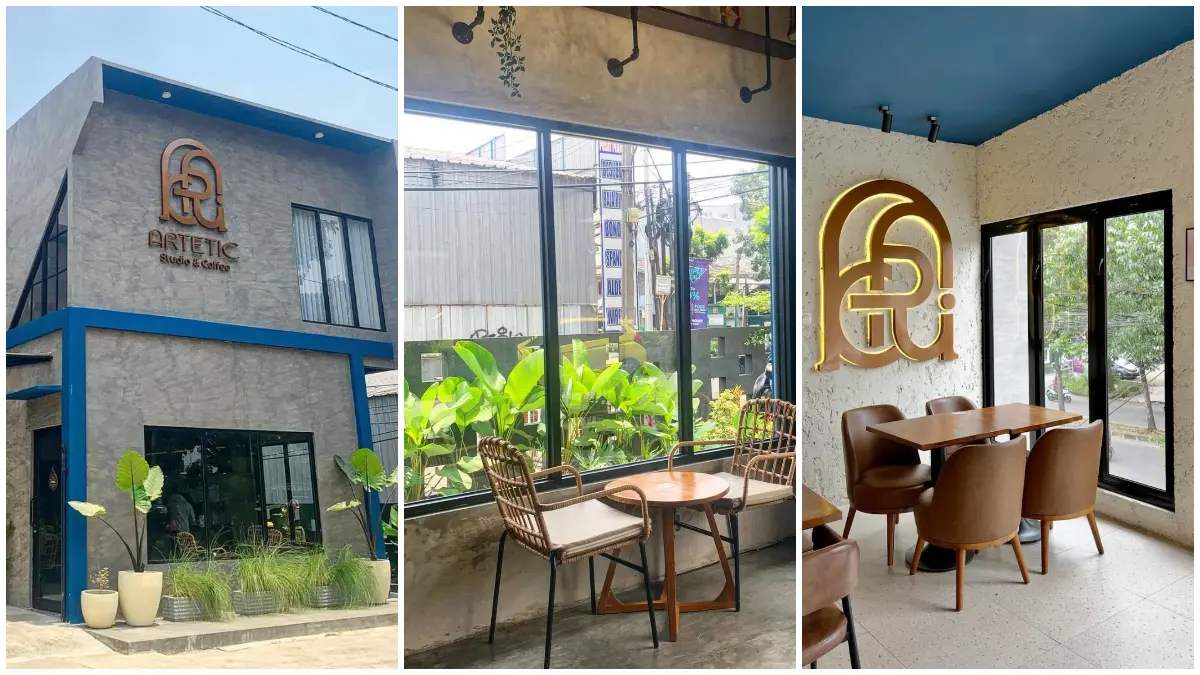 Suasana Artetic Coffee and Brunch di kawasan Bogor Utara.&nbsp; (Foto: Instagram @artetic.bgr)