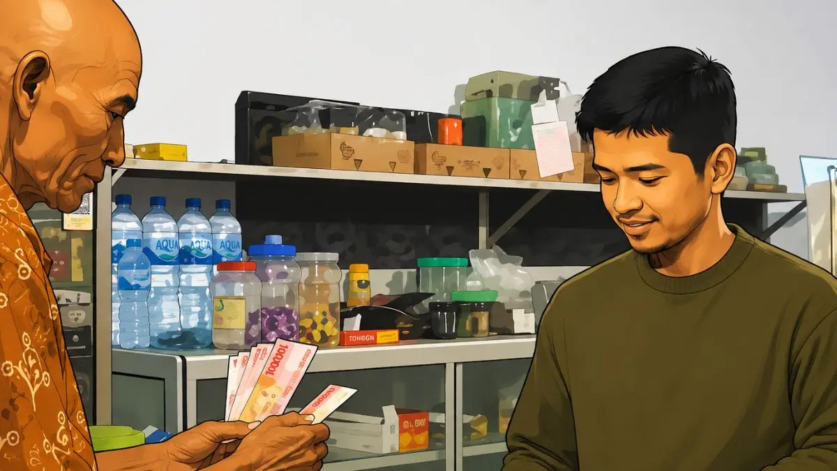 Ilustrasi pencairan saldo bansos tahap 2 tahun 2026. (Foto: Instagram @kemensosri/Diolah oleh Gemini AI )
