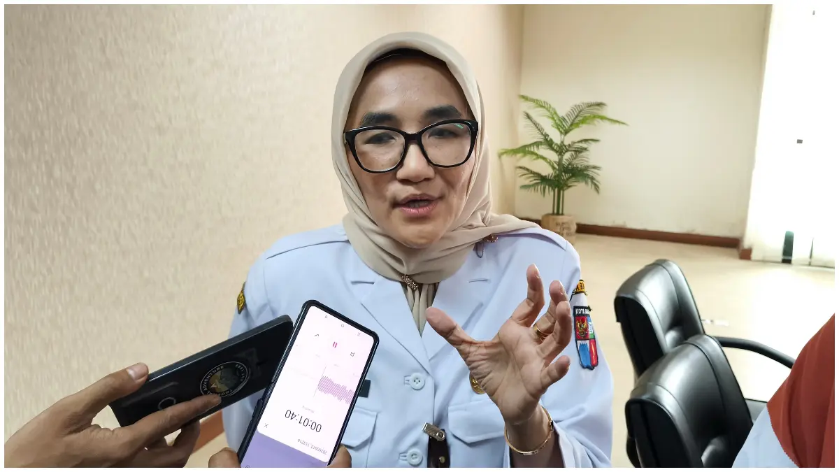 Kepala Dinkes Kota Bogor, Erna Nuraena saat memberikan keterangan soal Hantavirus. (Foto: Fikri/Radar Bogor)