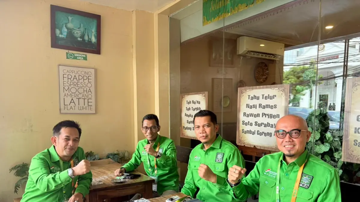 Para kandidat Ketua DPC PKB Depok. (Foto : Narasumber for Radar Bogor)