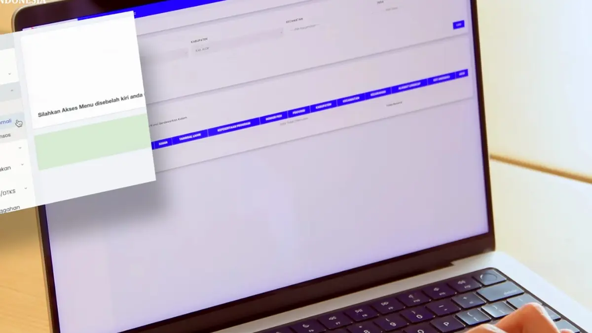 Ilustrasi pembaruan data KPM bansos. (Foto: YouTube Pusdatin Kesos)