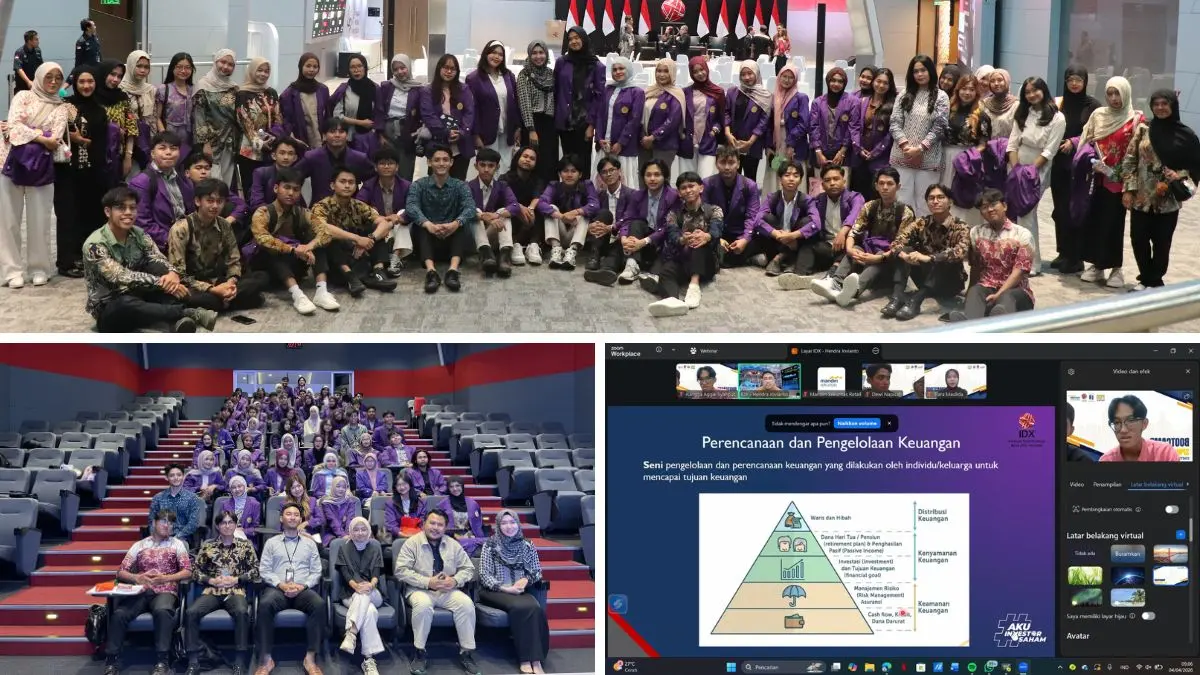 Program Sekolah Pasar Modal (SPM) yang digelar Kelompok Studi Pasar Modal (KSPM)