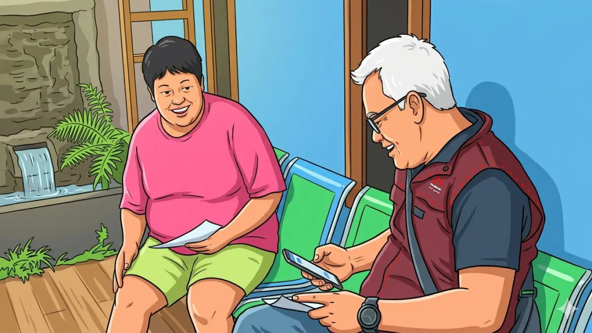 Ilustrasi KPM bansos dan pendamping sosial. (Foto: YouTube Kemensos RI/Diolah oleh Gemini RI)