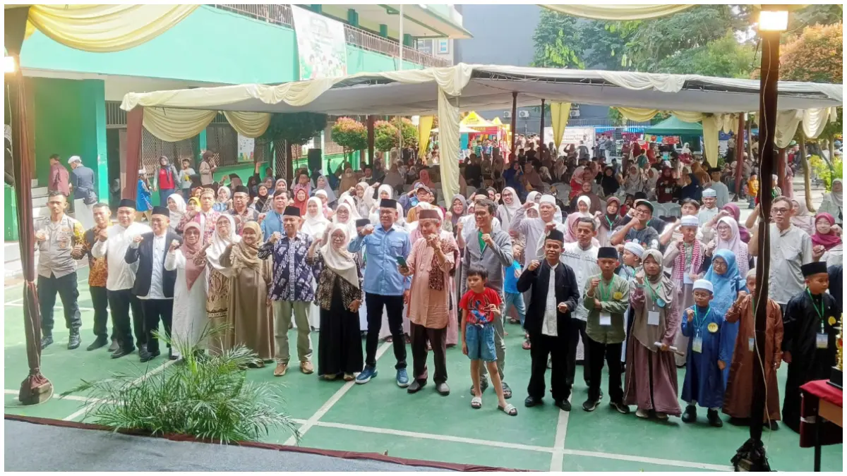 Pembukaan Sidik Maghaz Fest 7 yang digelar MA Al-Ghazali. (Foto: Fikri/Radar Bogor)