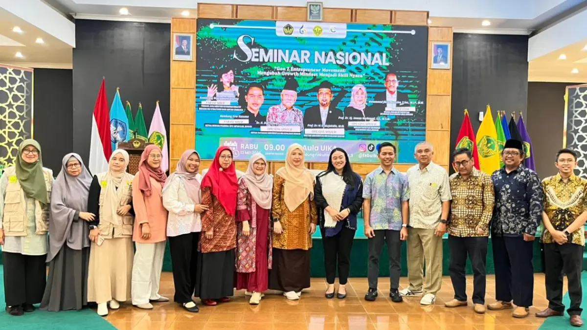 Seminar Nasional Gen Z Entrepreneur Movement di Universitas Ibn Khaldun (UIKA) Bogor. (Dok. UIKA Bogor)