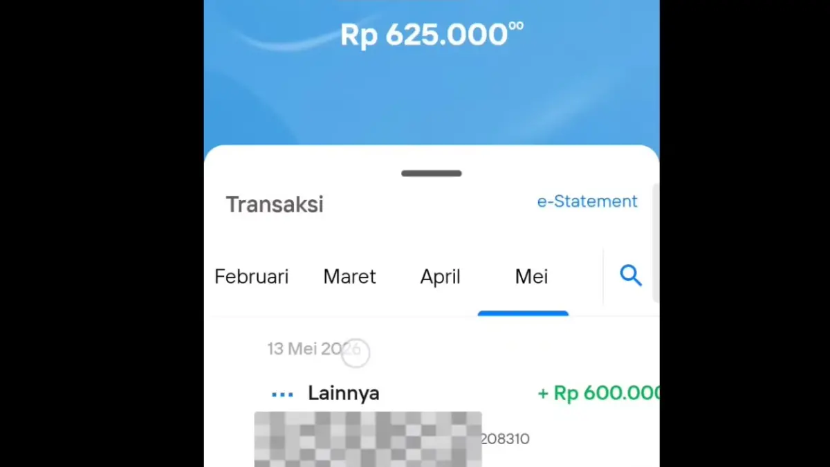 Bukti pencairan bansos BPNT tahap 2 2026 melalui KKS Mandiri (Kanal Arfan Saputra Channel)